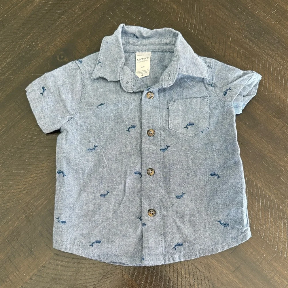 Carters Button Up Top
